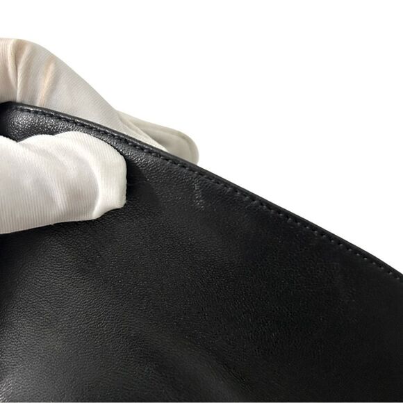 Gianvito Rossi Black Leather Vamp Booties Size 39.5 - Picture 13 of 16